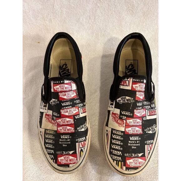 Vans Old Skool Rare Off the Wall Slip on Sneakers Mens Size 5 Women's size 6.5 - Picture 5 of 12